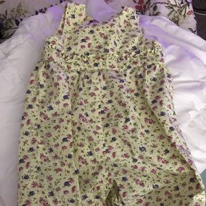 Floral romper 3-6 months